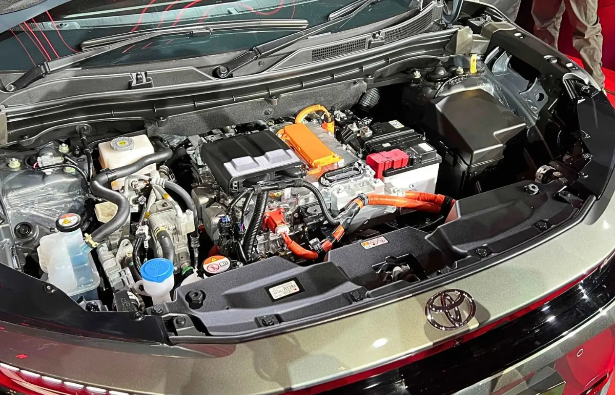 electric powertrain of the Toyota Urban Cruiser Ebella